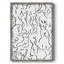 Impression florale vintage encadrée Cxxxiv - bois massif-352469949