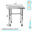 Table de travail en acier inoxydable-1686596916