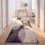 Tapis Fennel2 Modern Circles géométriques gris et noir, lavable à la machine, antidérapant, à poils courts, pour l'intérieur et l'extérieur, adapté aux animaux domestiques, idéal pour le salon, la chambre, la salle à manger, l'entrée, le corridor ou le bureau.-1628459312