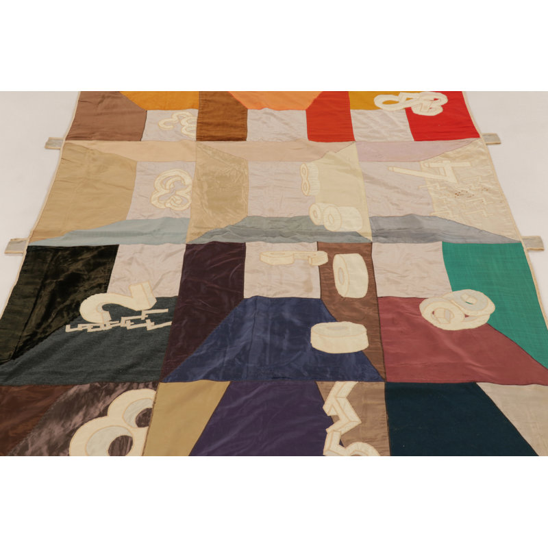 Cotton and Silk Area Rug