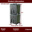 Blantex Transportable Storage Cart with 3 Full Steel Shelf & 10 XM-3 Cots Special Needs Cots