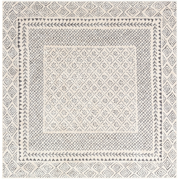 Calvo Light Beige/Charcoal Area Rug