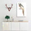 Illustration Of A Parrot by Johan Teyler - Wrapped Canvas Painting-55360015