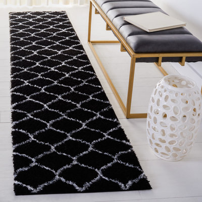 Fiffia Tahoe Shag Performance Geometric Rug