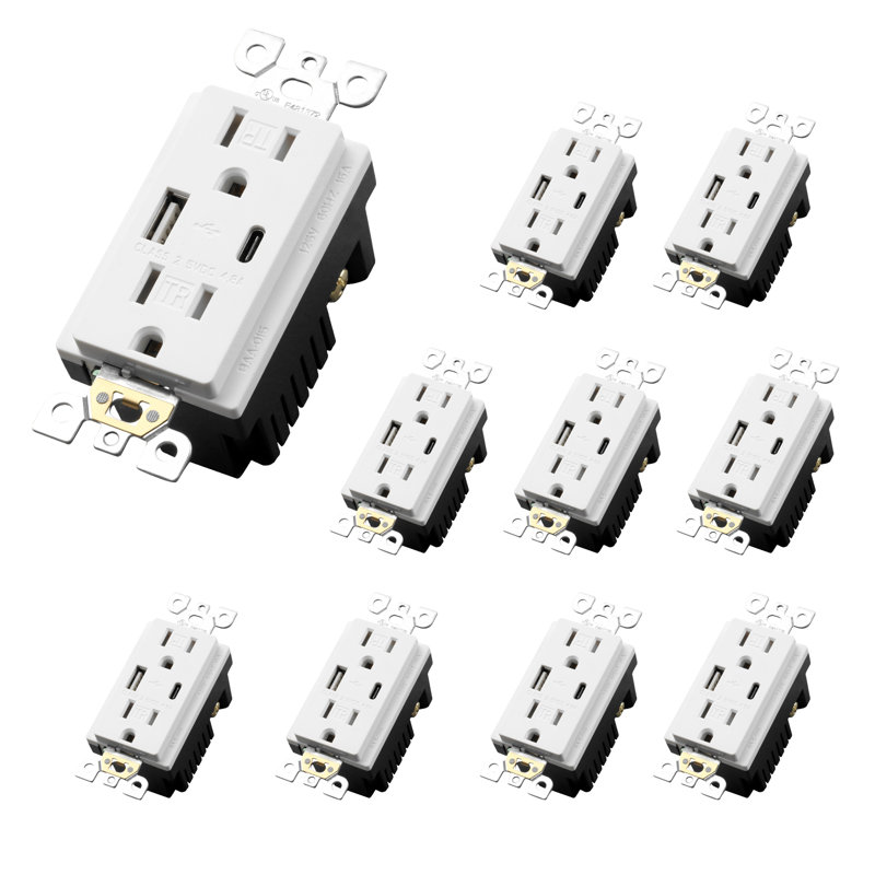 MR-UC-10PK Tamper Resistant Outlet