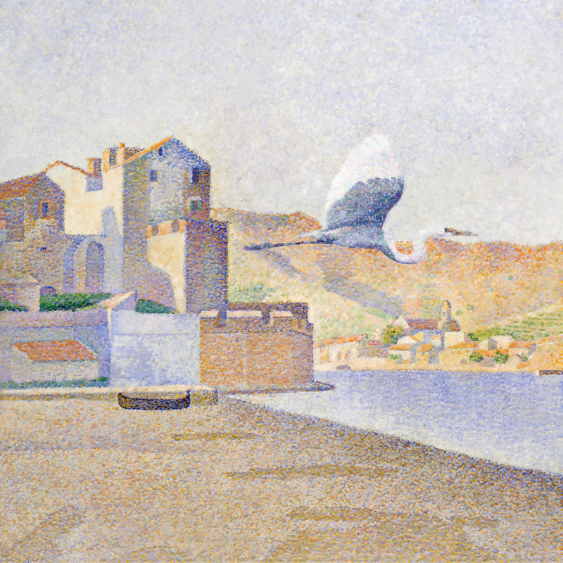 Pointillism II by Steve Hunziker - Wrapped Canvas Painting, 51cm H x 51cm W