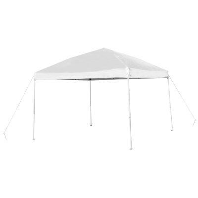 Lennon 10'x10' Weather Resistant Easy Pop Up Event Straight Leg Instant Canopy Tent