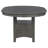 Guntersville Oval 60-inch Extension Leaf Dining Table Medium Grey-19263248-19263249