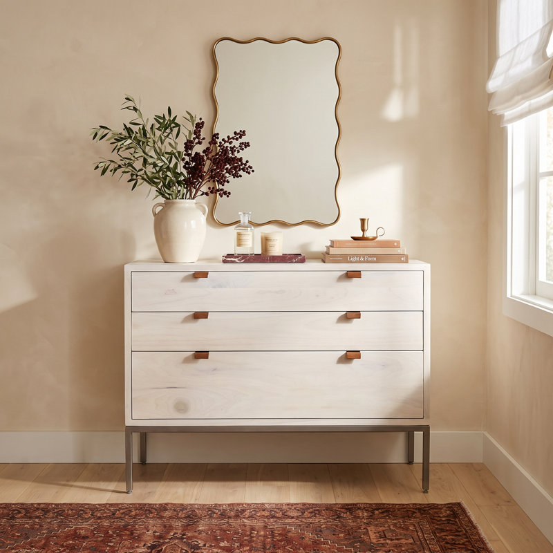 Trey 3 - Drawer Dresser, Dove Poplar