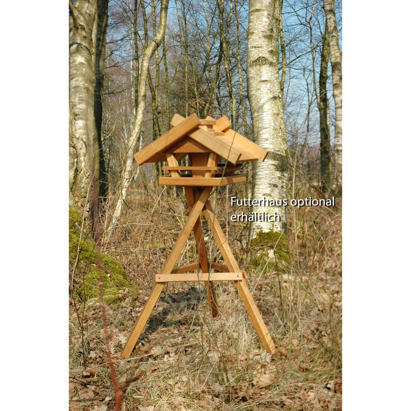 Omak Wood Birdhouse Stand