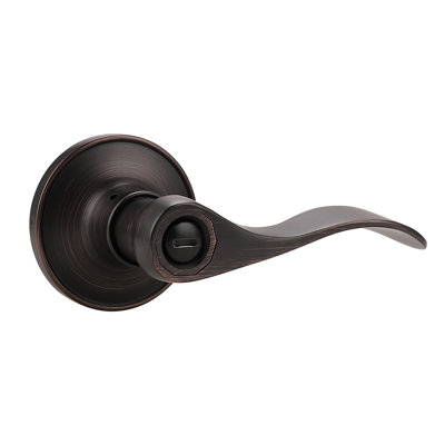 Door Lever with Round Rosette