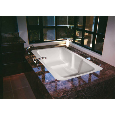 Victoria 72.5'' x 48'' Soaking Acrylic Bathtub