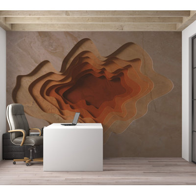 Peel & Stick 3D Illusion Wall Mural - Multilayer