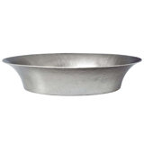 Maestro Brushed Nickel Hand Hammered Circular Vessel Bathroom Sink