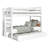Treva Solid Wood Standard Twin over Twin Bunk Beds with Ladder and Twin Trundle-1081052640