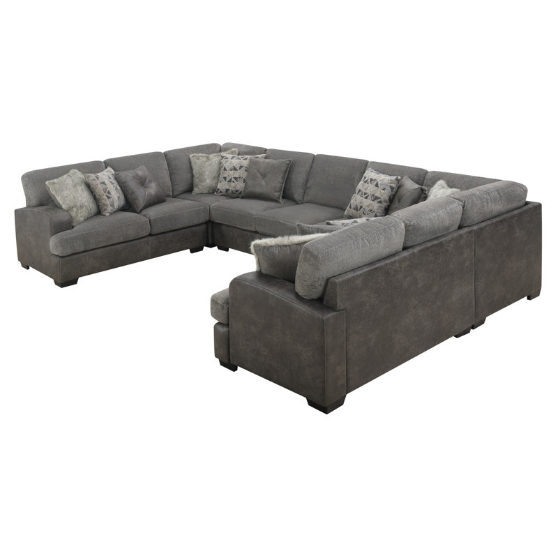 Canapé modulaire avec repose-pieds Eastep