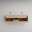 Victoria 58.9'' Single Bathroom Vanity with Acrylic Top-97880889