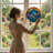 7.8"H Rainbow Clouds Stained Glass Window Panel-1505756285