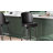James Metal Barstool with Swivel Vinyl Upholstered Bucket Seat and Footrest-55850515-100041925