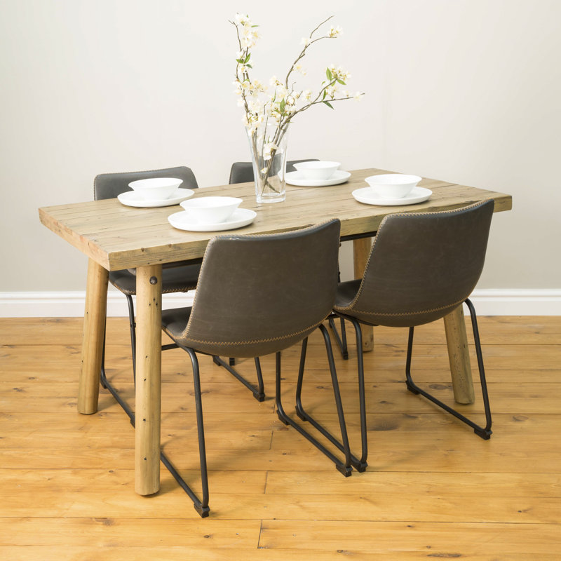 Windsor Upholstered Dining Chair, Grey