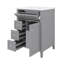 Meuble-lavabo 24 po avec lavabo, 1 tiroir rabattable et 2 tiroirs, tablette réglable-493479145-493479143