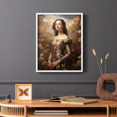 WOMEN Series DV - reproduction encadrée de qualité supérieure - prête à être accrochée - aucun clou requis