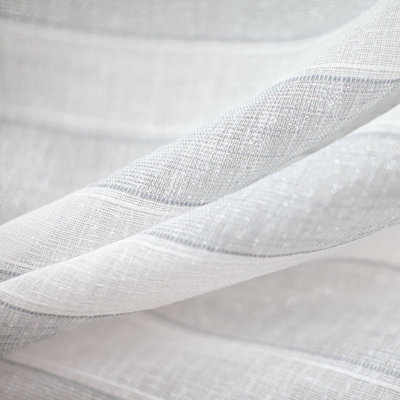 Costello Fabric | Metallic Striped Sheer_COSTELLO