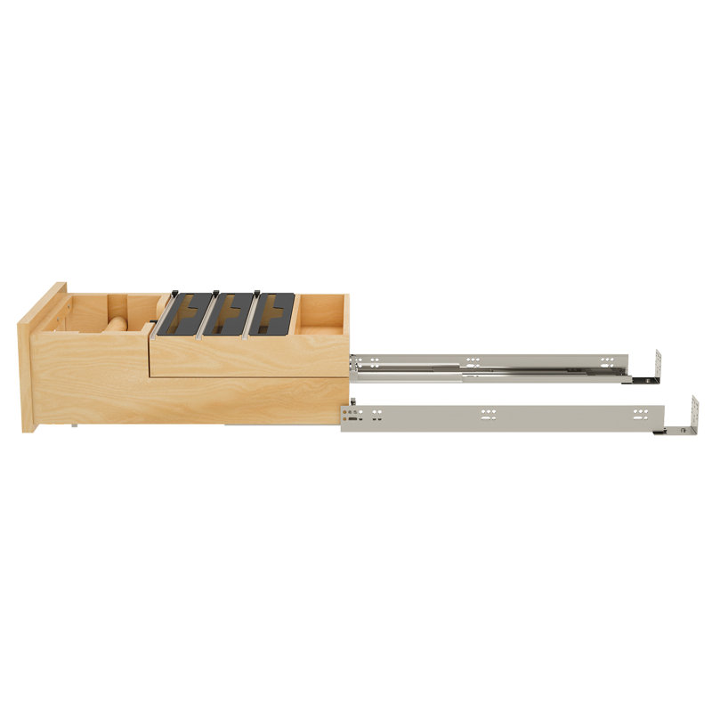 Rev-A-Shelf Kitchen Paper Towel Holder with Soft-Close for 18” Base Cabinets