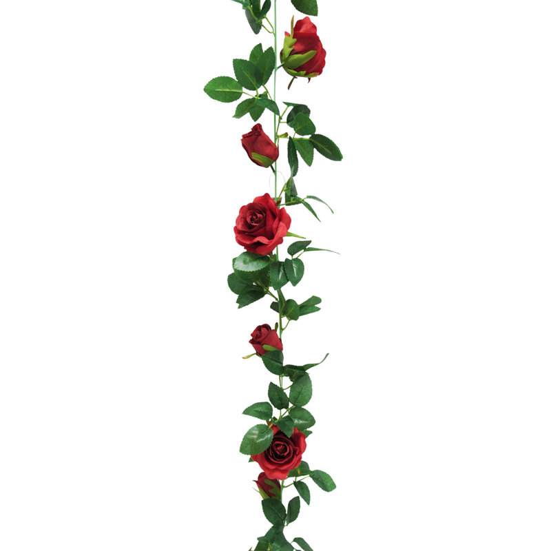 Guirlande 6 ', Rouge