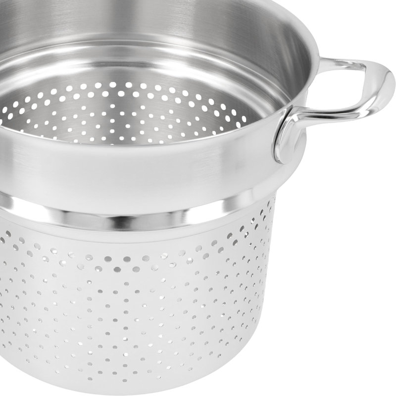Demeyere Atlantis 8.27" 8.5 qt. 18/10 Stainless Steel Pot Insert with 9.45" Diameter