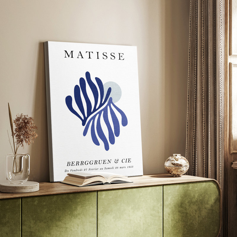 Matisse CCXCVI, reproduction d'art encadrée Cavas, H 48 po x l 32 po