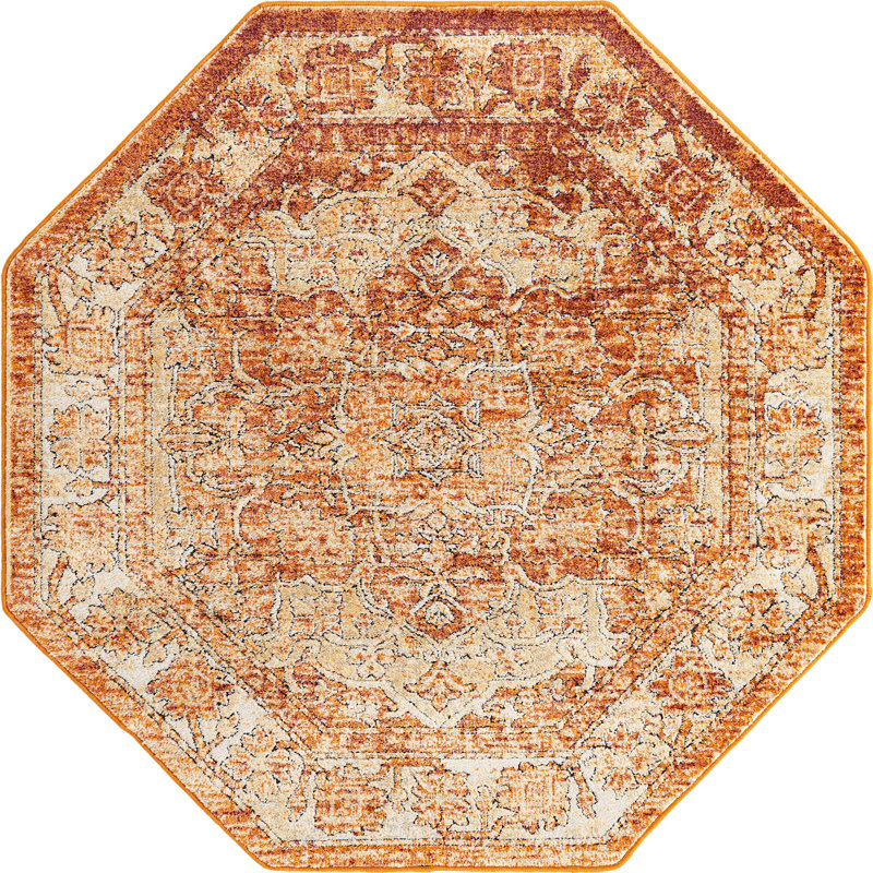 Marjelle Oriental Indoor Rug, Octagon 5' x 5'
