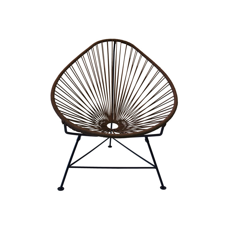 Chaise de jardin, Brunette / noir