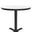 Table ronde pour salle de pause-6628861-6628851