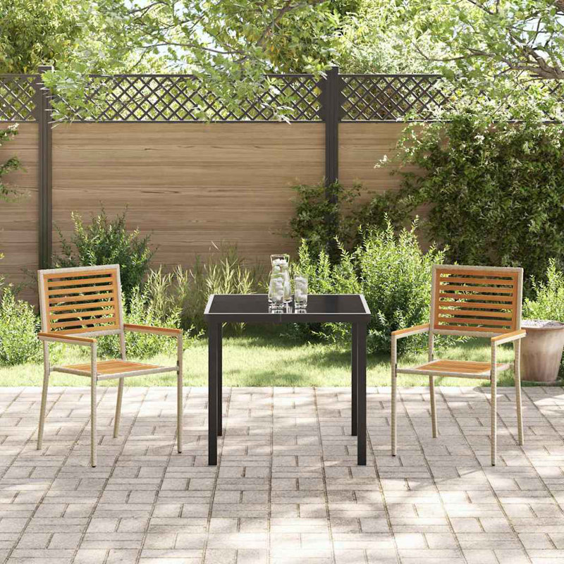 Patio Dining Armchair, Beige