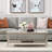 Eco-lacquered solid wood coffee table