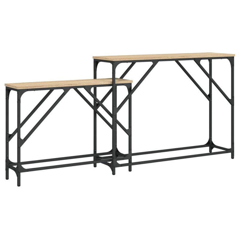 Guin 100cm Console Table, Sonoma Oak