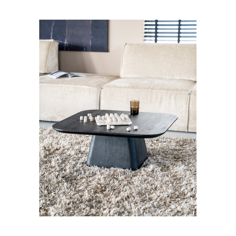 Table basse Aron, Noir