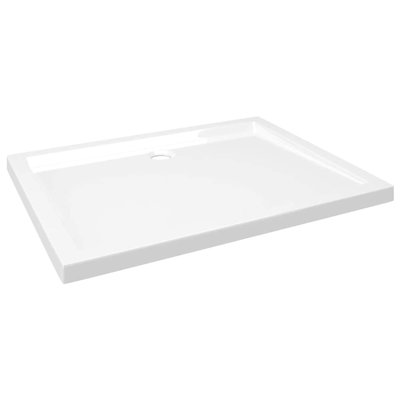 Rectangular ABS Shower Base Tray 31.5 x 39.4 in Modern Shower Tray Durable Bathroom Installation