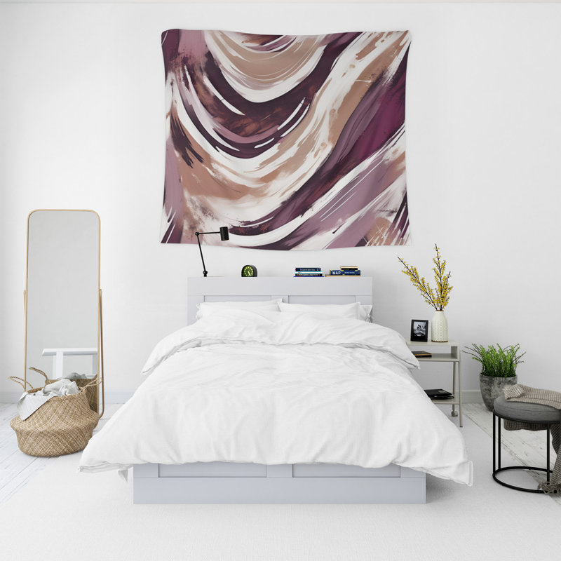 Tapisserie murale, H 80 po x l 68 po x P 0,8 po
