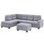 Canapé modulaire réversible et chaise longue avec repose-pieds Waretown-1568814824