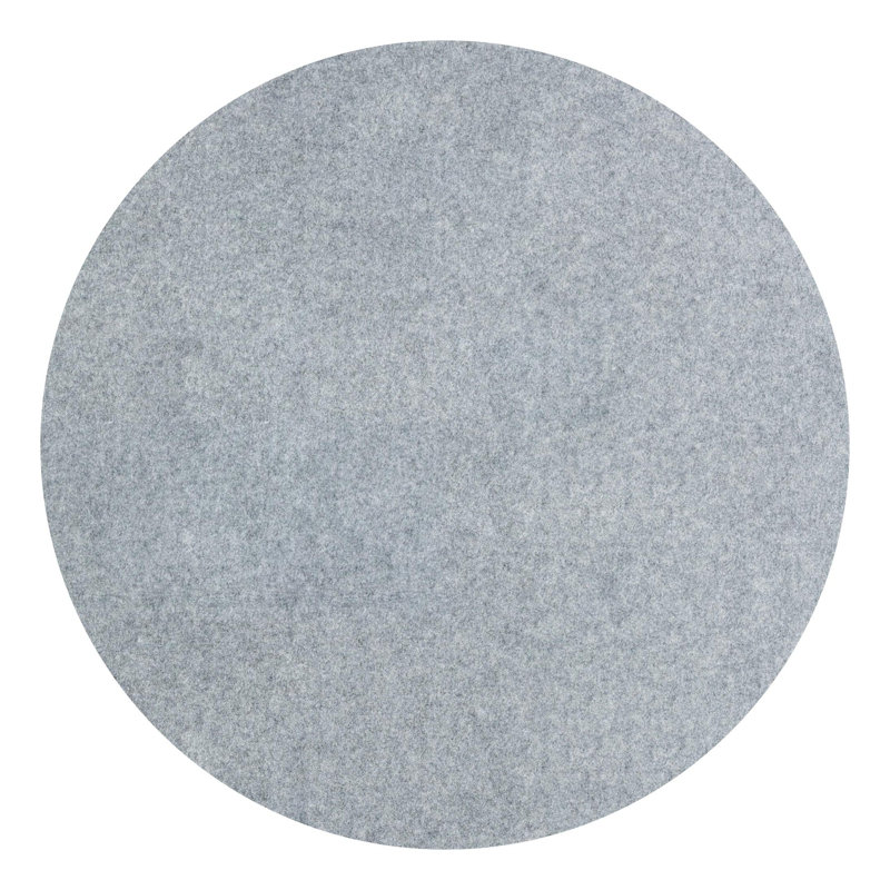 Sous-tapis Hokku Designs Timora, Rond 4 pi 11 po