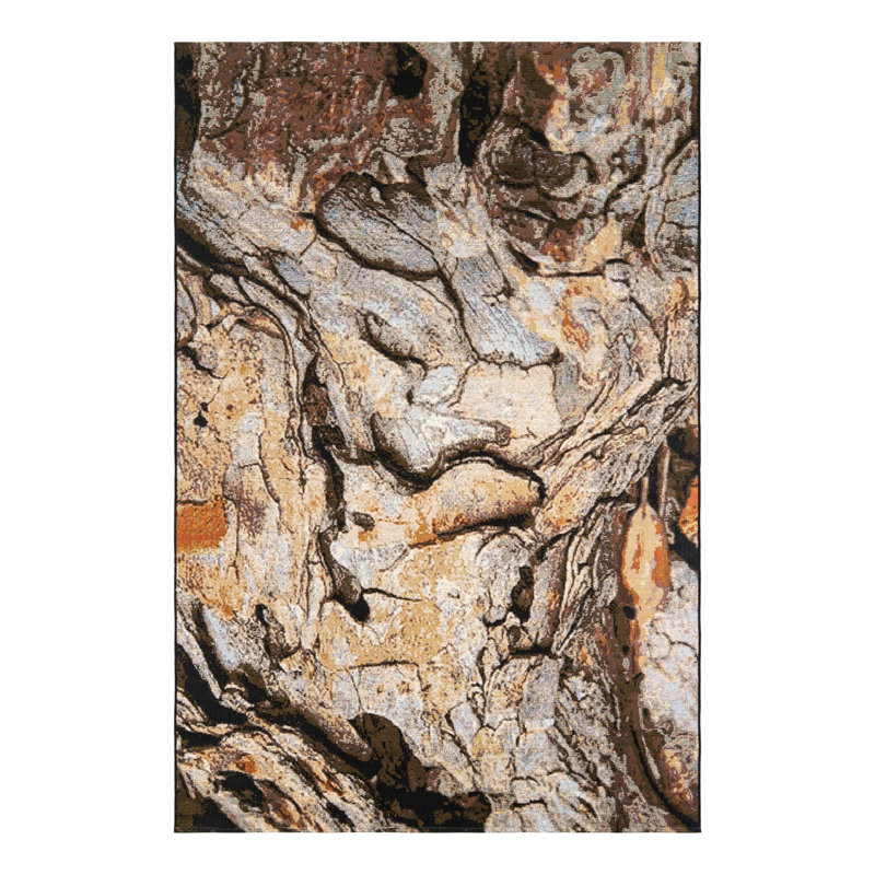 Keazia Indoor/Outdoor Area Rug, Rectangle 6'1" x 9'