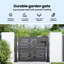 Powder-coated Steel Gate-747712591