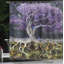 Ensemble de rideau de douche Tree of Life + crochets-44243454