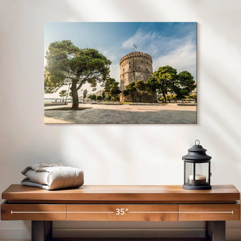 Tour blanche Vanna de Thessalonique, H 16 po x l 24 po