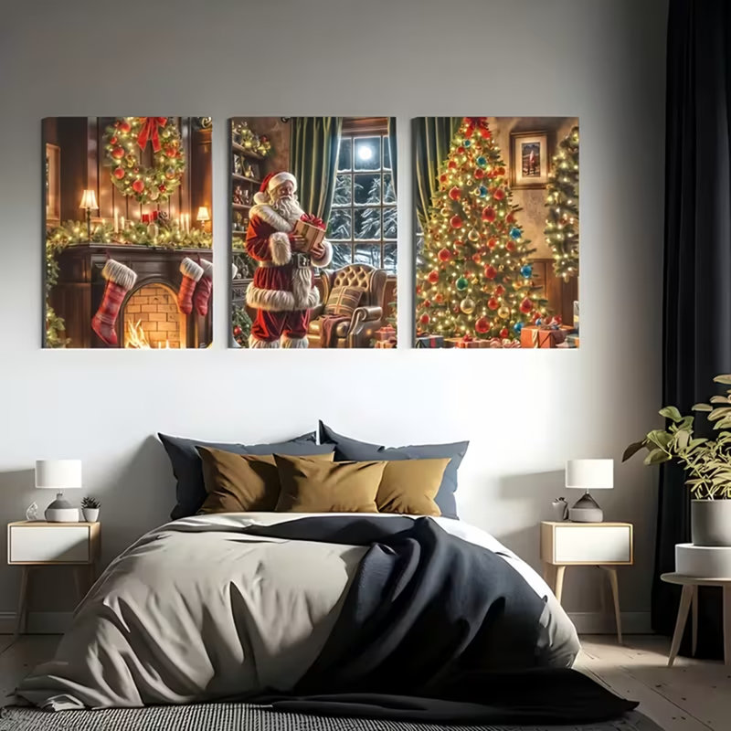 3 Piece Wrapped Canvas Print