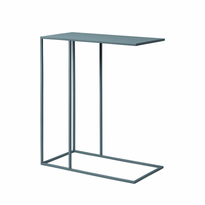 Table de bout Fera, Gris acier