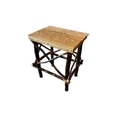 Centwane Solid Wood End Table