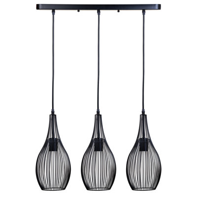 Leidi - Light Black Kitchen Island Pendant